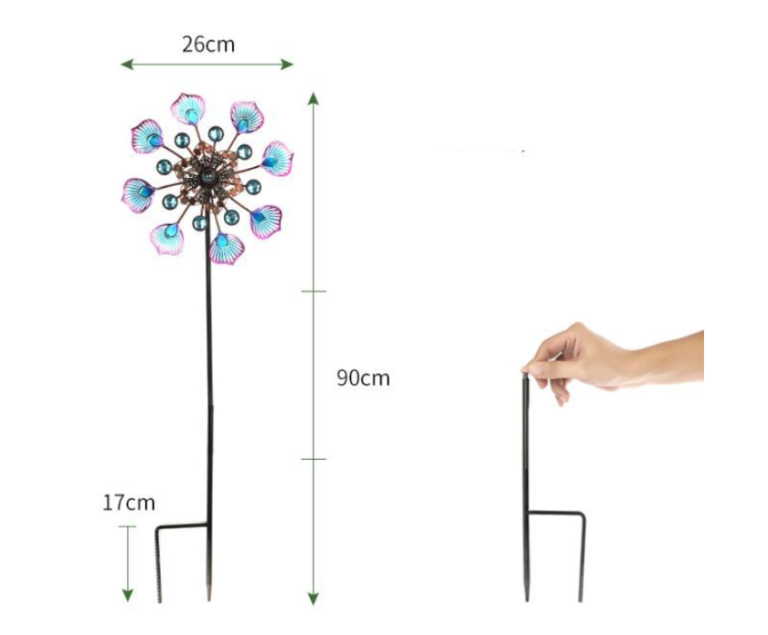 Moulin A Vent De Jardin Pas Cher